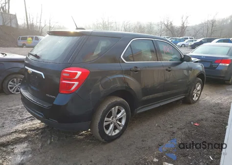 2016 Chevrolet Equinox Ls from USA, damaged, VIN 2GNFLEEK1G6174564